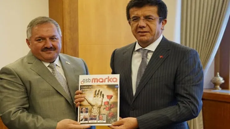 Ekonomi Bakanı Nihat Zeybekci ile görüşme