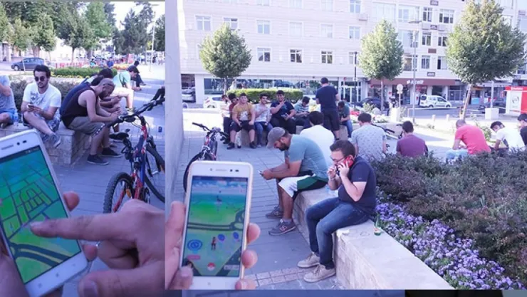Pokemon Go çılgınlığı her yerde