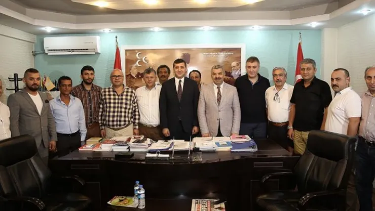 Başkan Çelik'ten siyasi partilere ziyaret