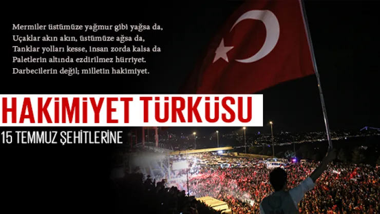 HAKİMİYET TÜRKÜSÜ