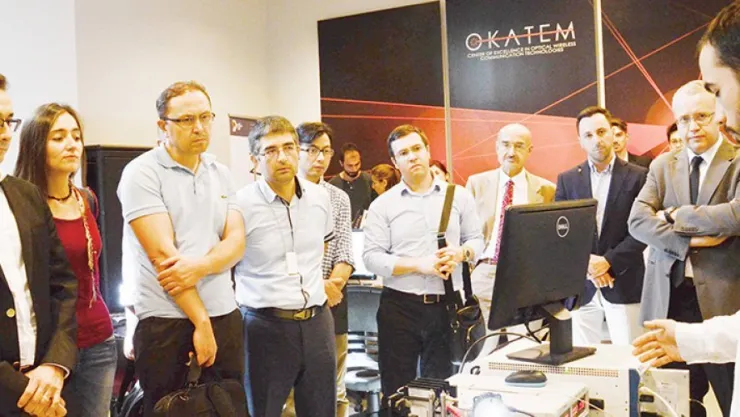 Türkiye'nin ilk optik kablosuz haberleşme Ar-Ge merkezi