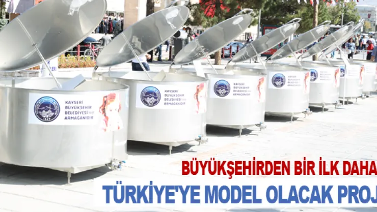 Türkiye'ye model olacak proje