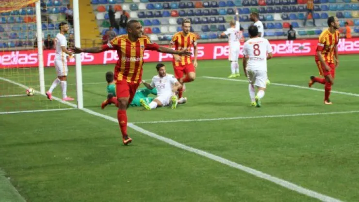 Welitton atıyor  Kayserispor puan alıyor