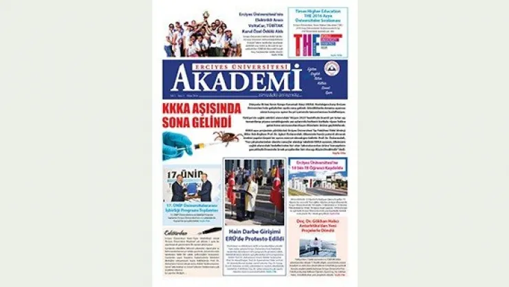 Akademi gazetesinin ilk sayısı çıktı