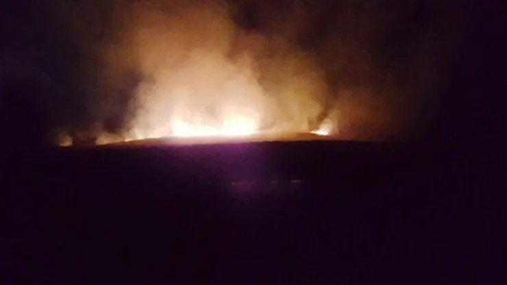 Erciyes'te bir ayda üçüncü yangın