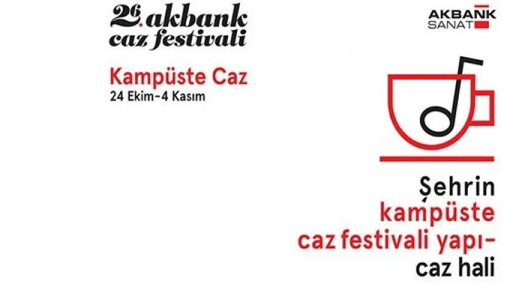 Kampüste caz 3 kasım'da kayseri'de