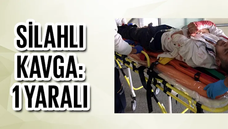 Kayseri'de silahlı kavga: 1 yaralı