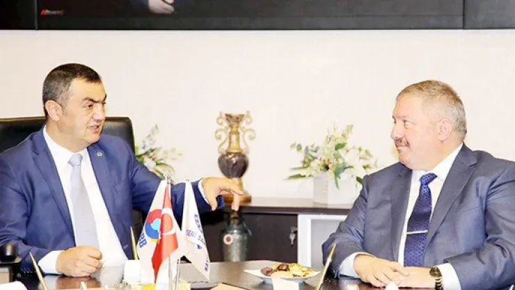 Kayseri OSB'den KAYSO yönetimine ziyaret