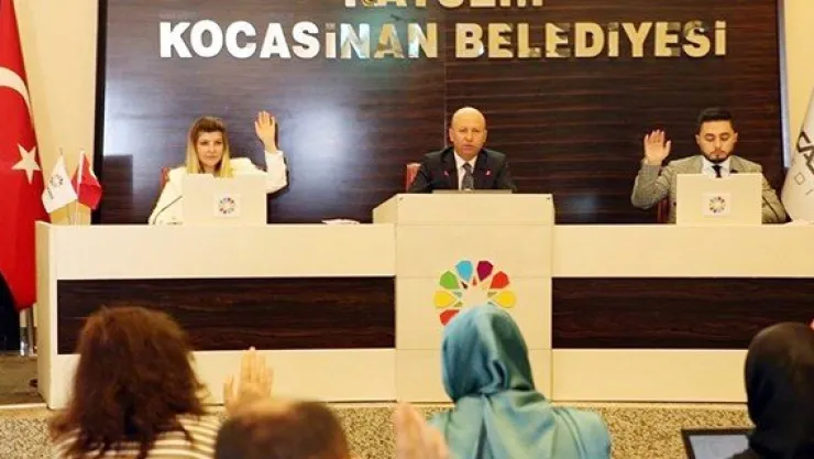 Kocasinan 14 gündem maddesi ile toplanıyor