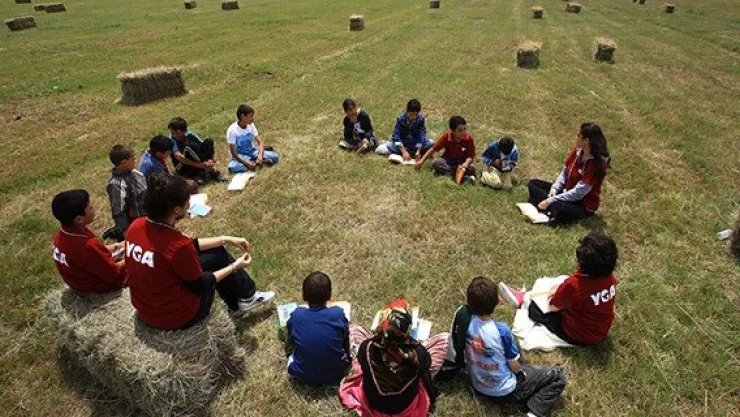 Korunmaya muhtaç çocuklara liderlik atölyesi