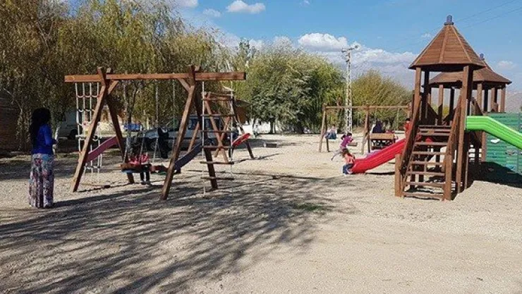 Sultan Sazlığı'na oyun parkı yapıldı