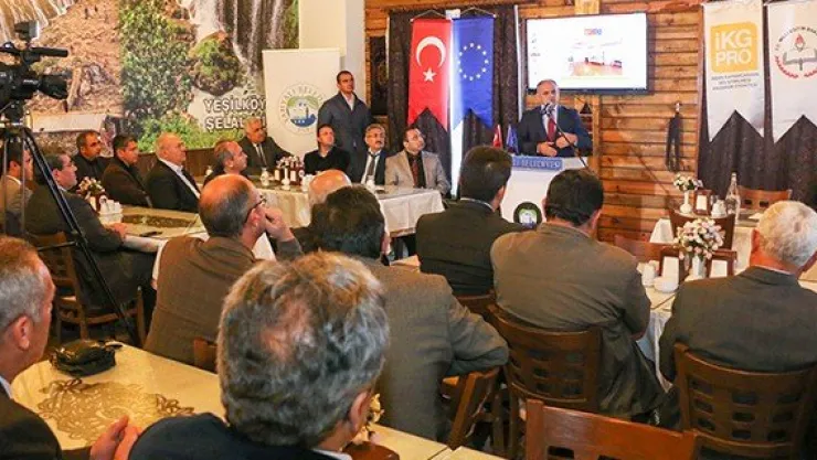 Yahyalı'da AB Projesi Kapanış Toplantısı Yapıldı