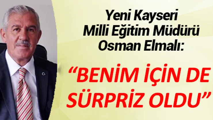 Yeni Milli Eğitim Müdüründen ilk açıklama