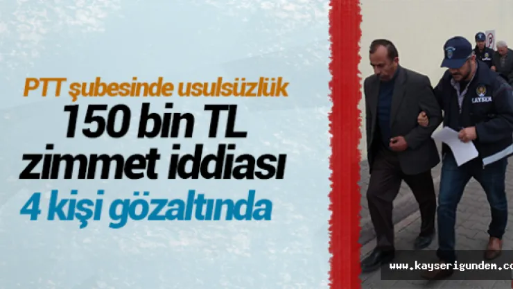150 bin TL zimmet iddiası