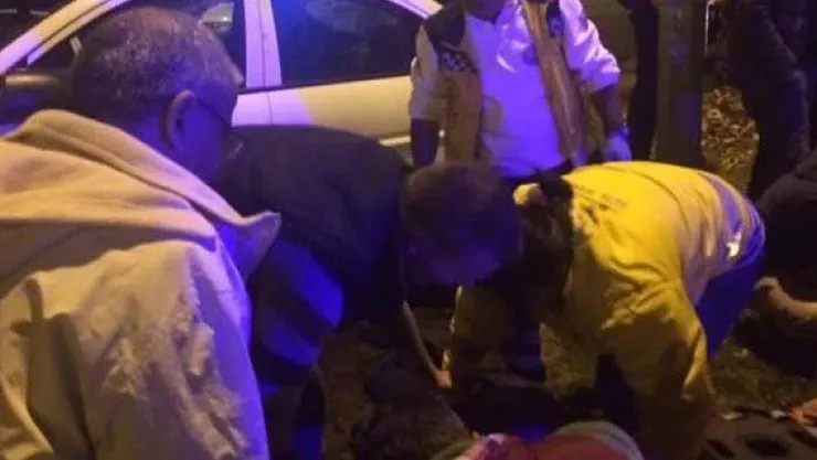 2 otomobil çarpıştı: 2 yaralı