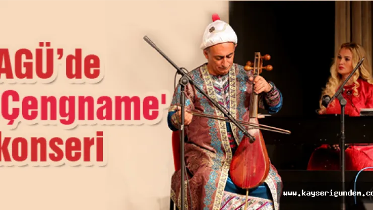 AGÜ'de 'Çengname' Konseri