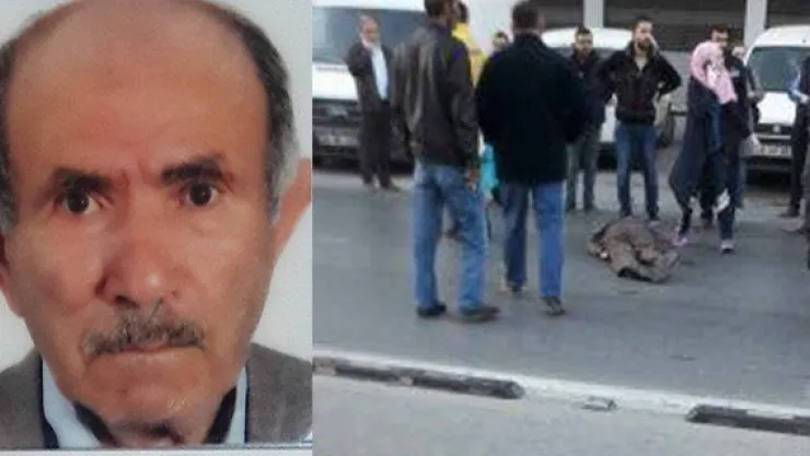 Ambulansın çarptığı yaşlı adam öldü