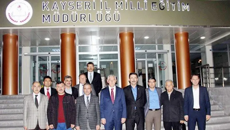 Elmalı'ya eski mesai arkadaşlarından ziyaret