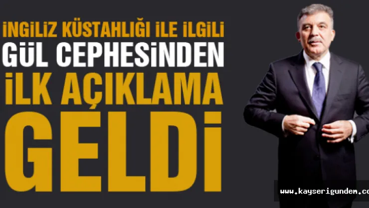 Gül cephesinden ilk açıklama