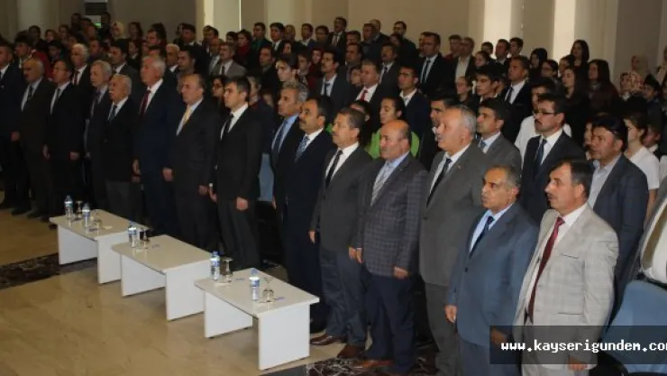 Kayseri'de 81 okula daha beyaz bayrak verildi