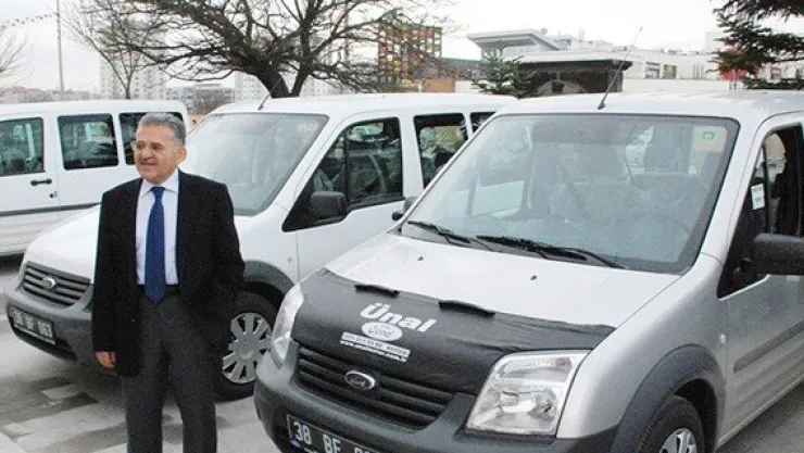 Melikgazi Belediyesi Hizmet araçları için ihale