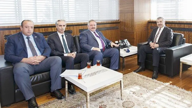 OSB yönetimi Başkan Çelik'i ziyaret etti