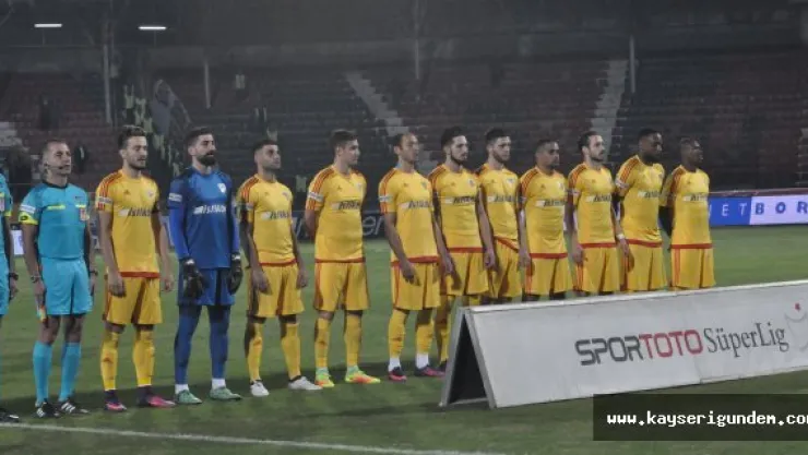 Uzatma dakikaları Kayserispor'a yaramıyor