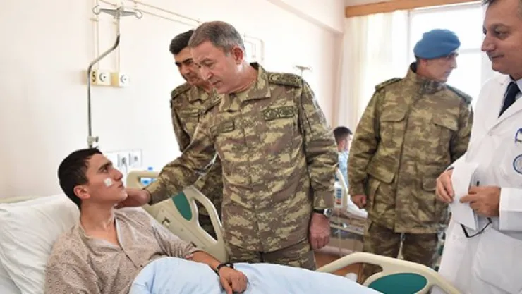Genelkurmay Başkanı Akar'dan, terörle mücadelede kararlılık mesajı