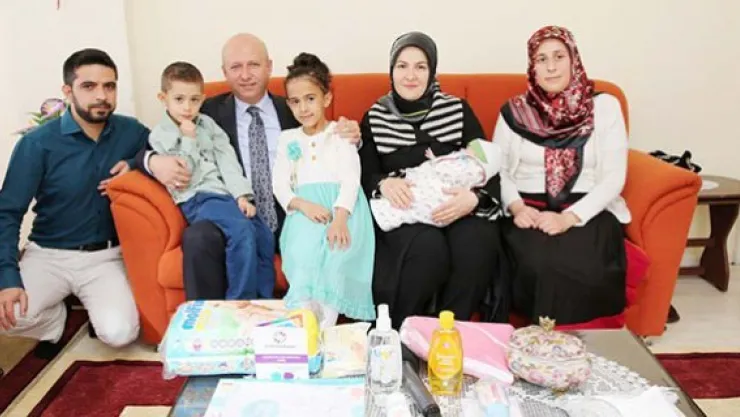 'Hoş geldin bebek' seti için ihale yapıldı