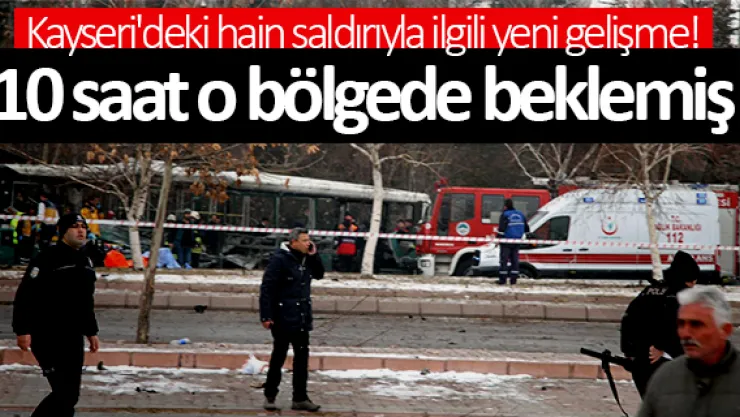 Kayseri'deki hain saldırıyla ilgili yeni gelişme!