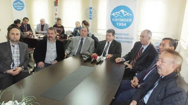 Müteahhitlik hizmet kanunu acilen çıkartılmalı