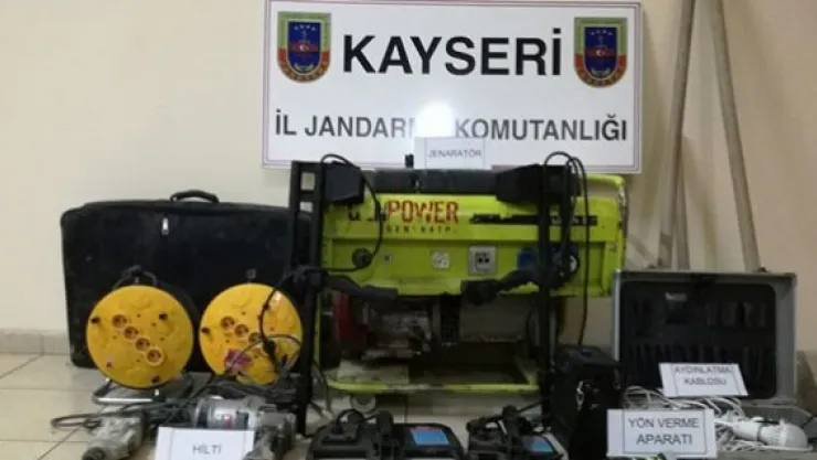 Sit alanında izinsiz kazıya 10 gözaltı