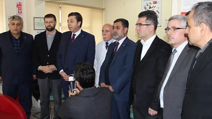 AK Parti Teşkilatından Kızılay'a kan desteği