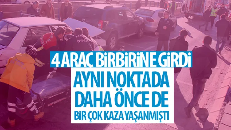 AYNI NOKTADA  DAHA ÖNCE DE  BiRÇOK KAZA YAŞANMIŞTI