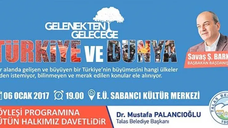 Barkçin ile 'Türkiye ve Dünya' konuşulacak