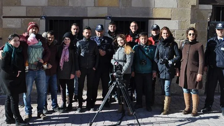 Gazeteciliğin zorluklarını kısa film ile anlattılar