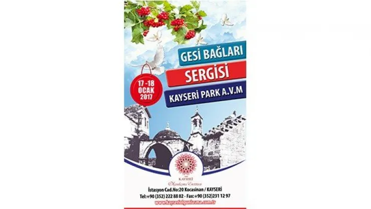 Gesi Bağları Sergisi bugün açılıyor