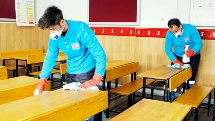 Hijyen timleri görev başında