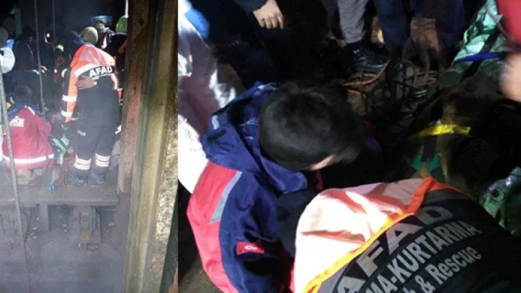 Maden ocağında 3 işçi yaralandı