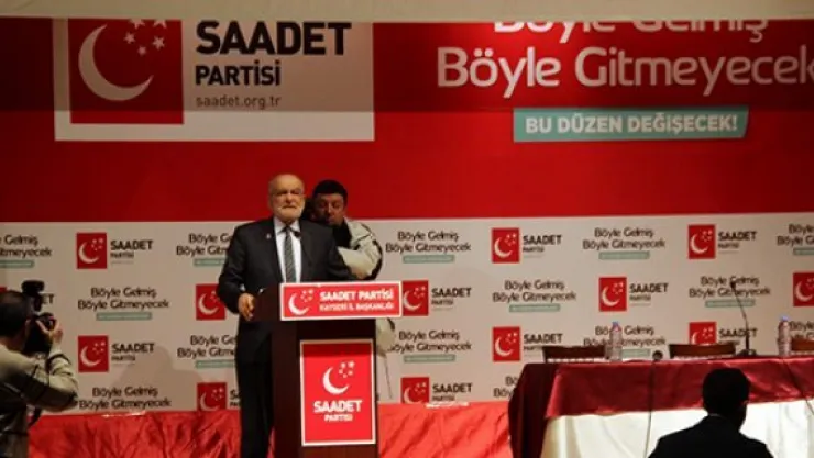 Saadet Partisi Ocak Ayı Genişletilmiş İl Divan Toplantısı yapıldı