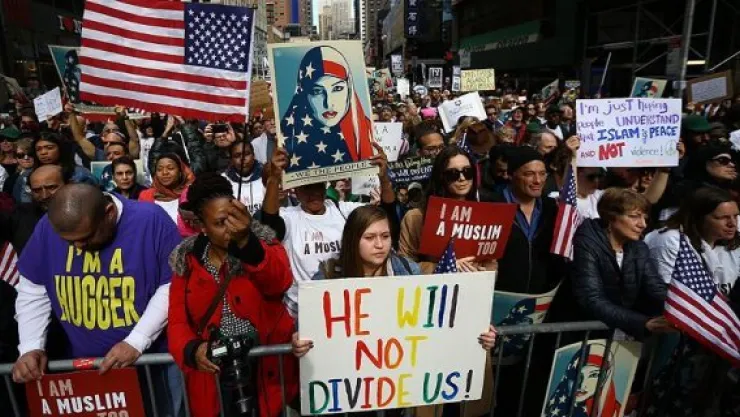 ABD'de 'Bugün ben de Müslüman'ım' eylemi