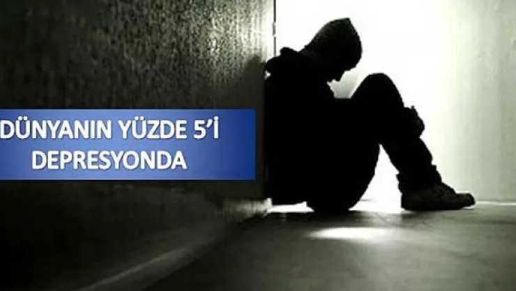 Dünyanın yüzde 5'i depresyonda