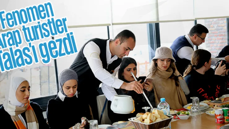 Fenomen  Arap  turistler Talas'ı  gezdi