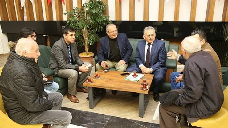 Hizmeti alan Melikgazililer 'EVET' dedi