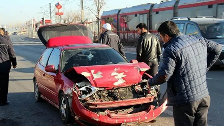 Kayseri'de trafik kazası: 1 yaralı