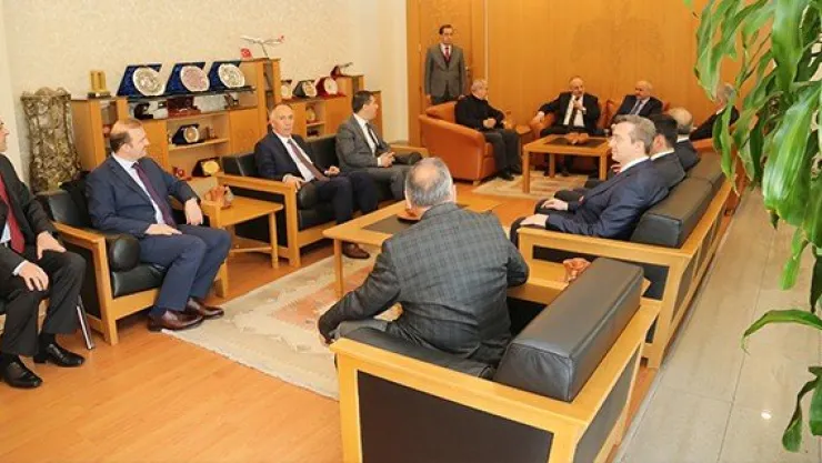 Müsteşar Ahmet Erdem'den Vali Kamçı'ya Ziyaret