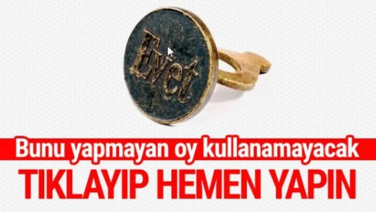 YSK seçmen listesi sorgulama hemen yapın!