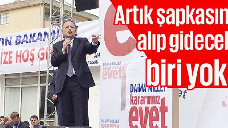 Artık şapkasını alıp gidecek biri yok!