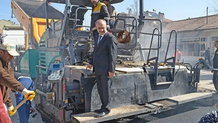 Bünyan'da sıcak asfalt çalışmaları başladı