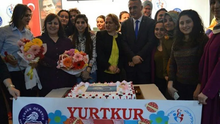 Melikgazi Kız Öğrenci Yurdu'nda kutlama